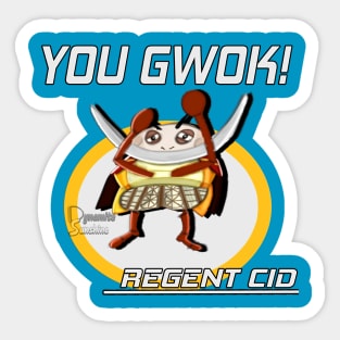 You Gwok! Sticker